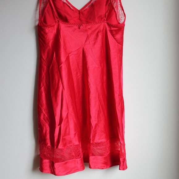 VICTORIA'S SECRET Satin & Lace Slip Dress - Picture 2 of 3